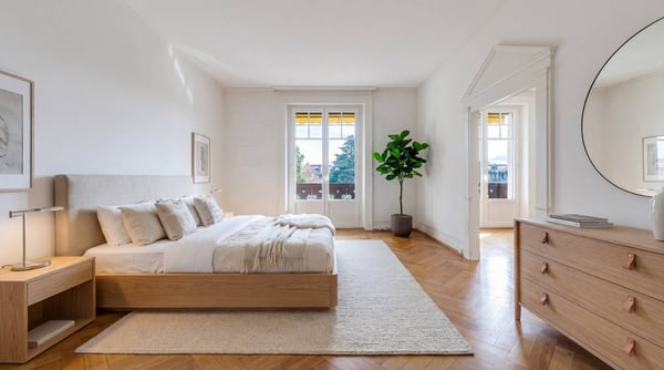 Appartement Hausmannien de 1.5 pièces avec vue imprenable sur le lac 4