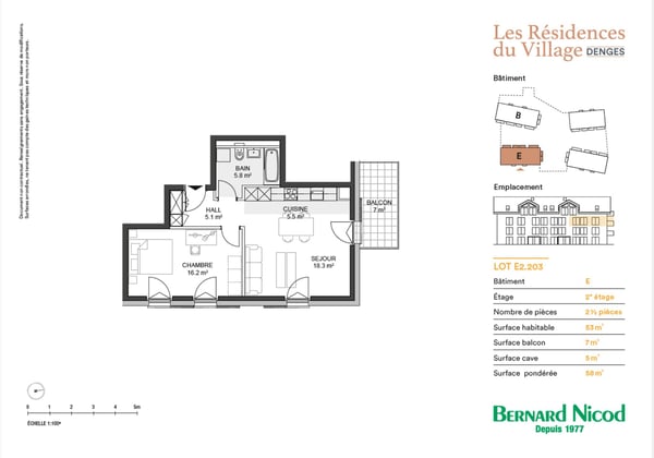 Nouvelle promotion à Denges : Appartements de 2,5 6