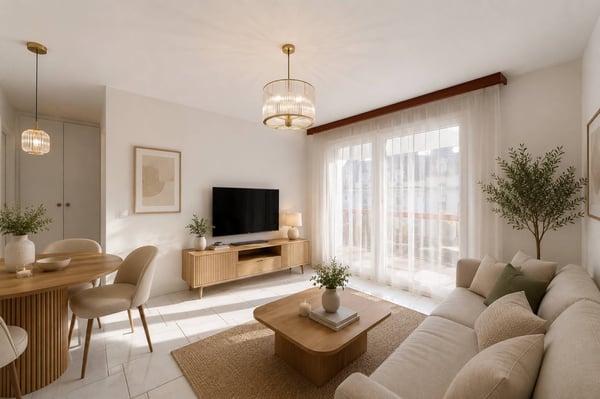 Bel appartement de 2,5 pièces avec balcon exposé plein sud. 4