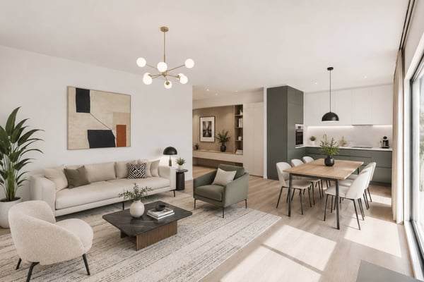 Denges - Appartement 3,5 pièces de 94 m² avec un jardin de 30 m² 2