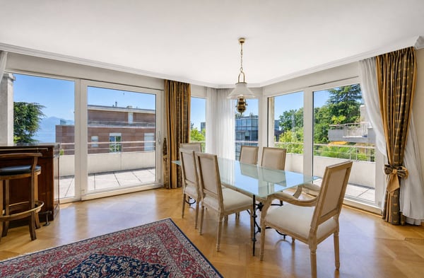Exclusivité : Splendide appartement de 156 m² avec vue sur le lac 4