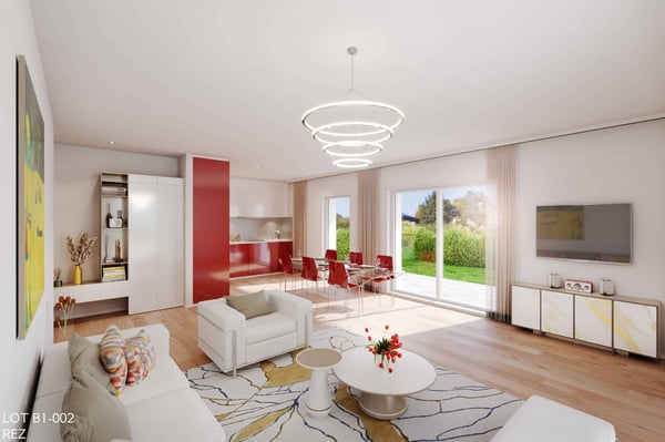 Denges - Rez-de-jardin de 3.5 pièces - 88 m² avec terrasse et jardin de 28 m² 7