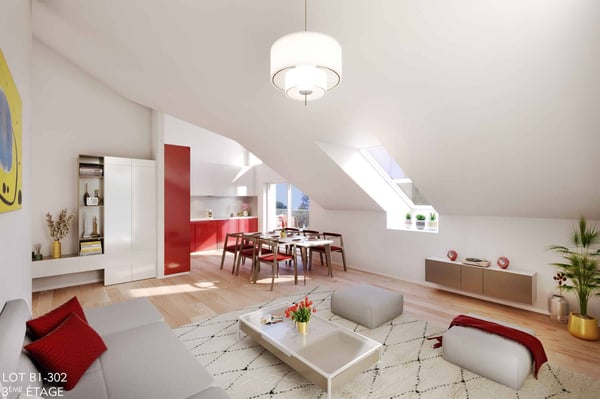 Appartement de 2,5 pièces avec balcon  Idéal pour un investissement 2