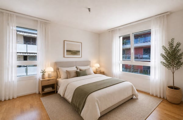 Appartement lumineux de 3,5 pièces. Proche de toutes commodités. 2