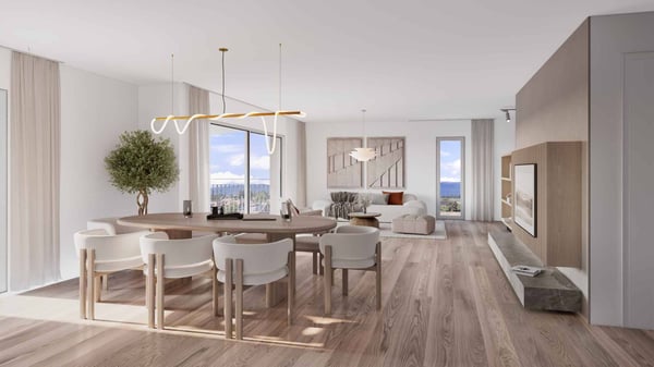 Appartement de 3.5 pièces au dernier étage 2