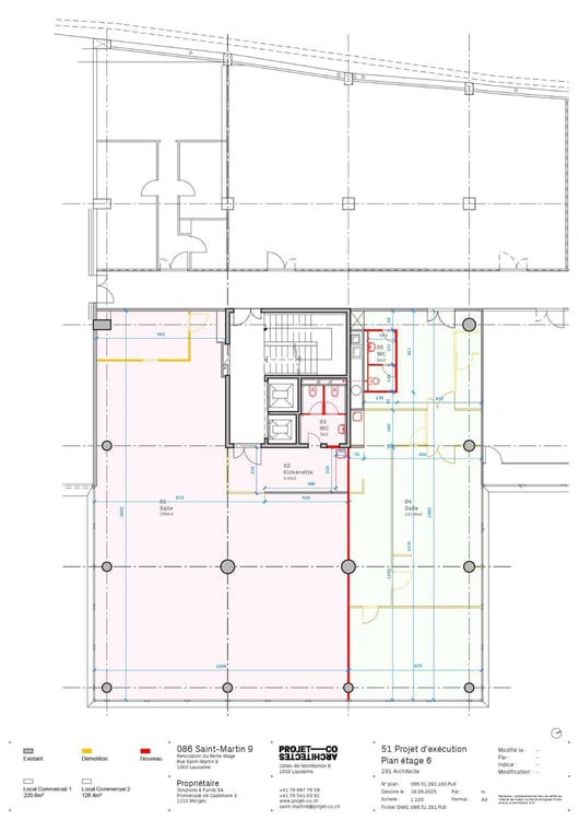 Locaux commerciaux modernes et entièrement rénovés de 129 m² et 230 m² 7