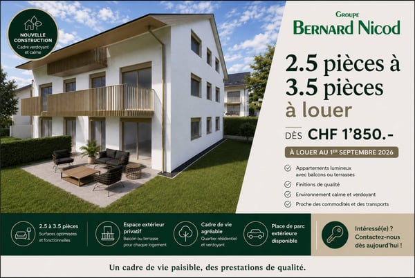 Appartements neufs de 2.5 pièces dans un quartier idéal à Prilly 4