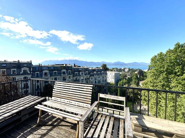 Charmant appartement de 5,5 pièces au cur du quartier Sous-Gare à Lausanne 1