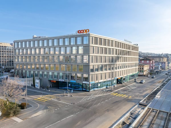 Vos bureaux au dernier étage dans le dynamique quartier de Malley 3