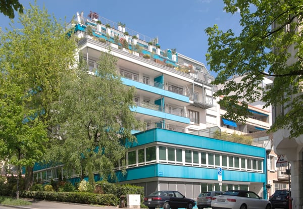 Lausanne-Ouchy - surface mixte de plain-pieds pour espace yoga, physiothérapie 5