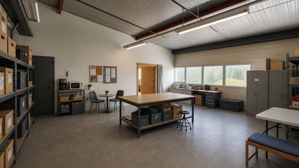 Surface d'atelier-show-room idéalement situé dans zone en périphérie de Bussigny 3