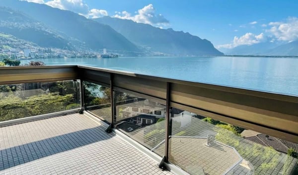 Appartement de 3.5 pièces en plein centre de Clarens avec une vue panoramique imprenable 2