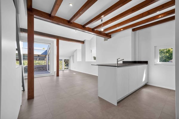 Magnifique duplex avec mezzanine et poutres apparentes 3