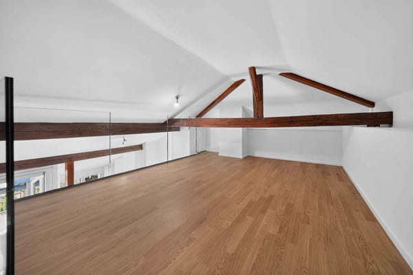 Magnifique duplex avec mezzanine et poutres apparentes 6