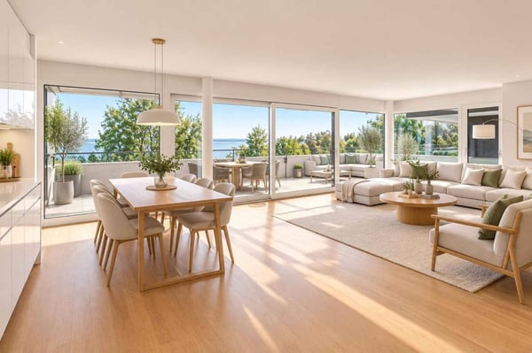 Magnifique appartement neuf de 4,5 pièces avec grand balcon et splendide vue! 1