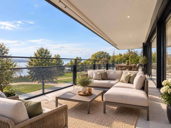Appartement d'exception face au lac 5.5 pièces avec spacieuse terrasse 2
