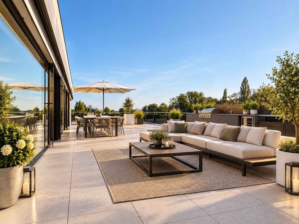 Appartement d'exception face au lac  5.5 pièces avec spacieuse terrasse