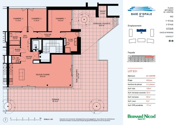 Magnifique attique neuf de 4.5 pièces Rooftop exclusif 6