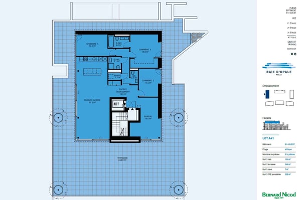 Magnifique attique neuf de 5.5 pièces  Rooftop exclusif à 360 12