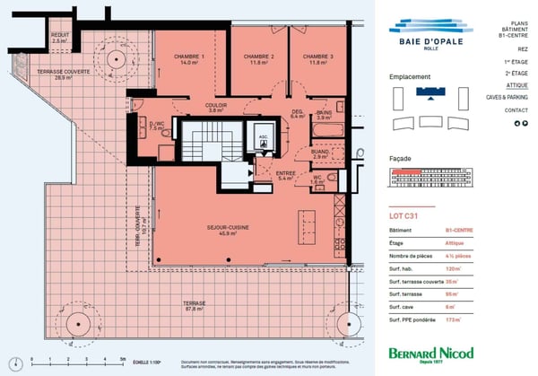 Magnifique attique neuf de 4.5 pièces Rooftop exclusif 8