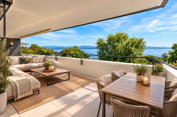 Magnifique appartement neuf de 4,5 pièces avec balcon couvert de 76 m2! 1