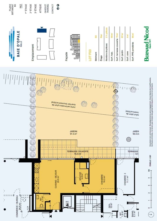 Appartement den 2,5 pièces neuf avec terrasse et jardin 7