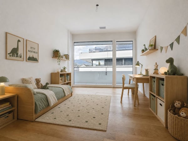 Appartement neuf de 4.5 pièces avec balcon couvert 5