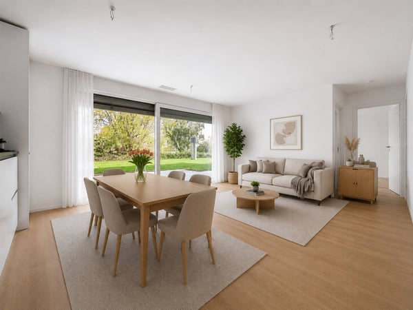 Appartement neuf de 2.5 pièces avec terrasse et jardin 3
