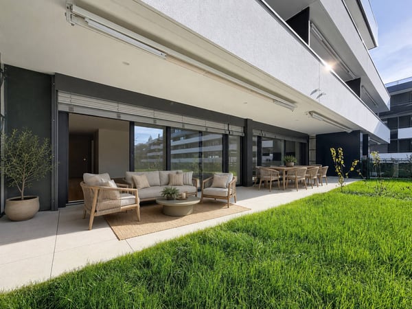 Appartement neuf de 3.5 pièces avec terrasses et jardins 7