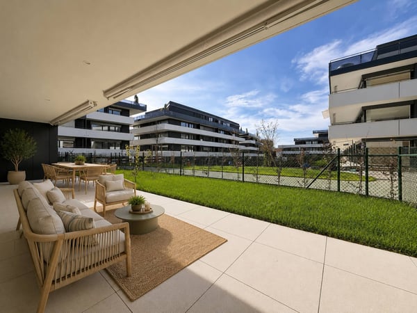 Appartement neuf de 3.5 pièces avec terrasses et jardins 6
