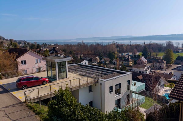 Duplex de 7.5 pièces avec sous-sol, jardin et vue sur le lac 12