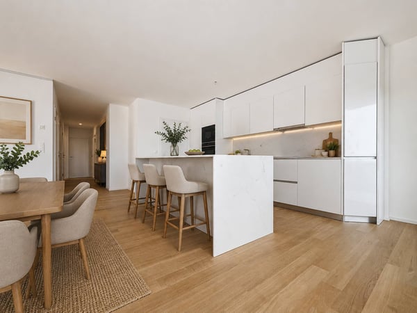 Nouvelle promotion : appartement de 5.5 pièces avec balcon couvert et terrasse 2