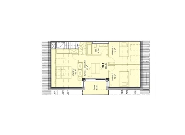 Duplex de 4.5 pièces avec balcons 10