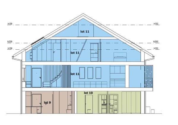 Duplex de 4.5 pièces avec balcons 13