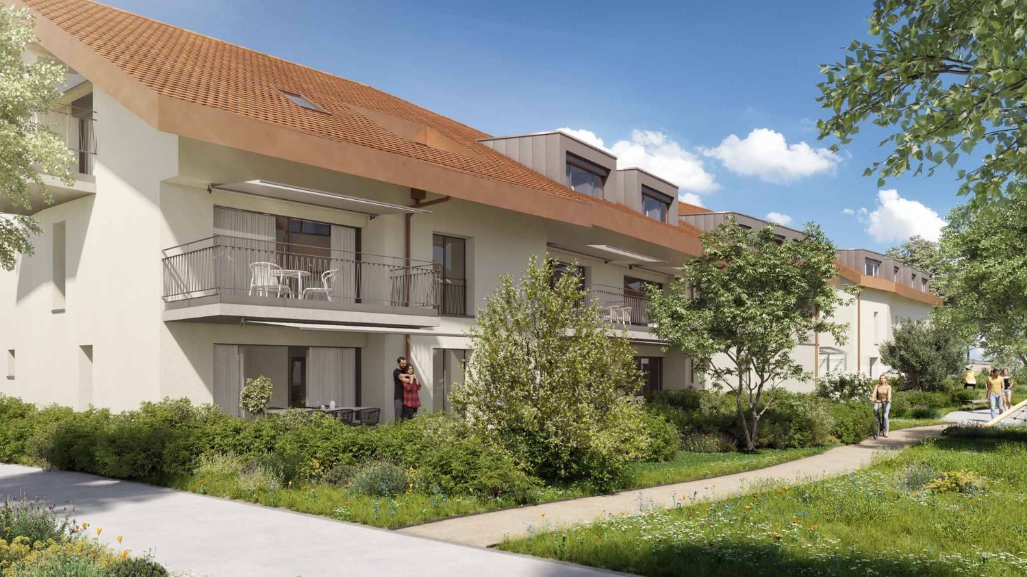 Immobilie in Lavigny - Nouvelle promotion : Attique de 5.5 pièces avec balcon - Bild 0