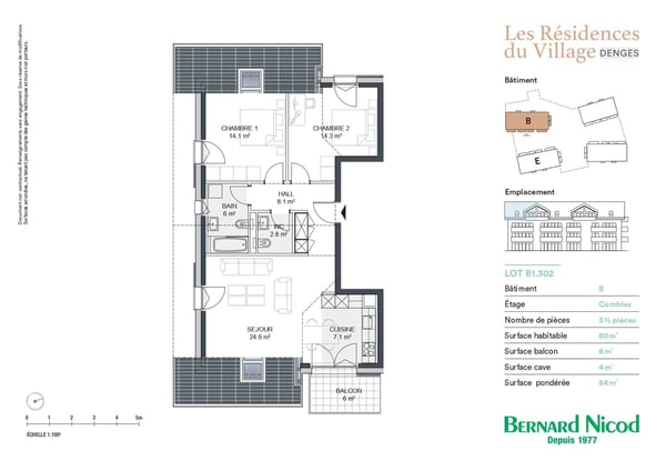 Nouvelle promotion : Appartement de 3.5 pièces avec balcon 10