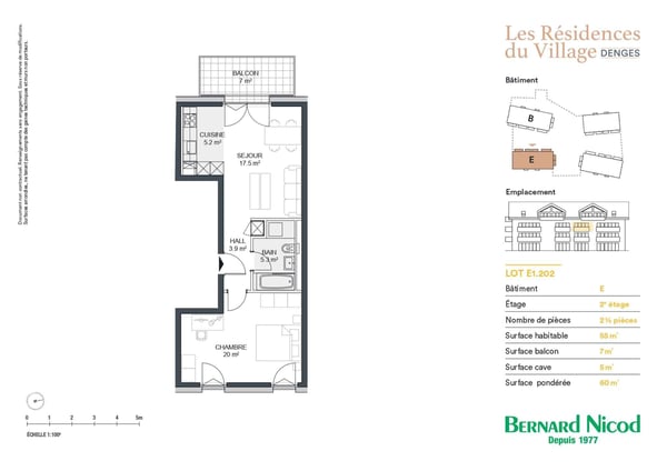 Nouvelle promotion : Appartement de 2.5 pièces avec balcon 9