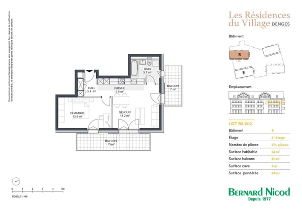 Nouvelle promotion : Appartement de 2.5 pièces avec balcon 9
