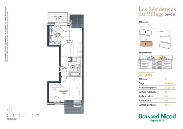 Nouvelle promotion : Appartement de 2.5 pièces avec balcon 11