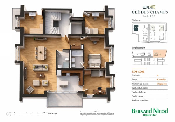 Nouvelle promotion : Appartement de 3.5 pièces avec balcon 10