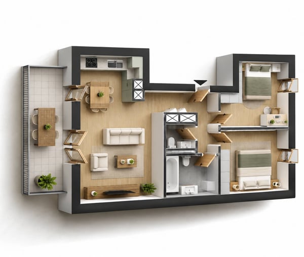 Nouvelle promotion : Appartement de 3.5 pièces avec balcon 11