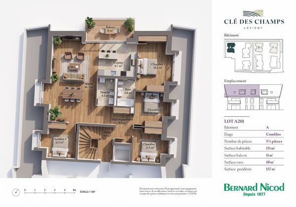 Nouvelle promotion : Appartement de 5.5 pièces avec balcon 10