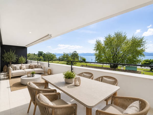 Luxueux 4.5 pièces traversant avec balcon couvert 7