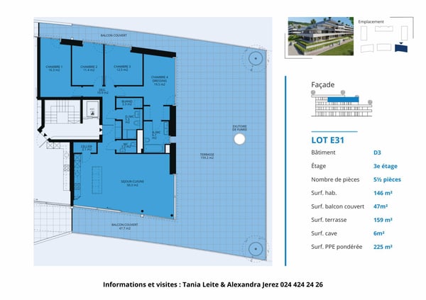 UNIQUE ! Attique neuf de 5.5 pièces bénéficiant d'un rooftop terrasse 13