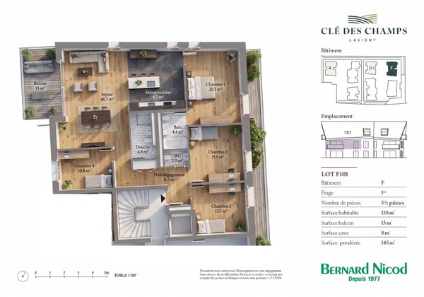 Appartement de 5.5 pièces avec balcon 9