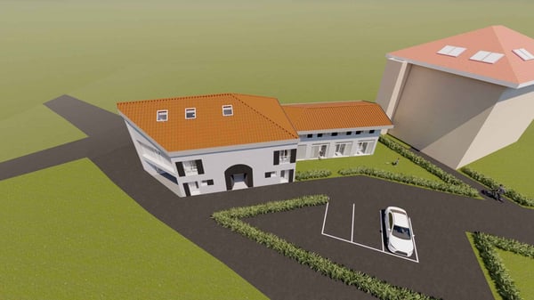 Maison mitoyenne de 1.5 pièces avec grand jardin 8