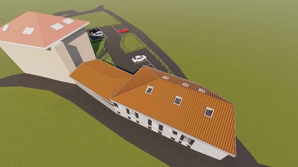 Maison mitoyenne de 1.5 pièces avec grand jardin 6