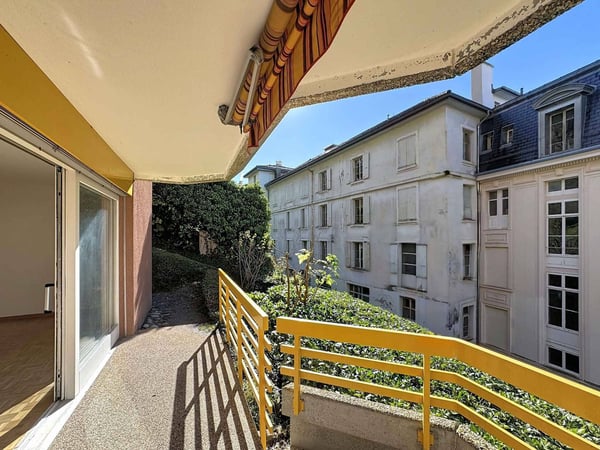 Spacieux 1.5 pièces de 12 m2 + grand balcon 3