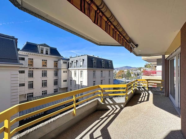 Grand 1.5 pièces sur 1 niveau de 16 m2 + balcon et terrasse 1