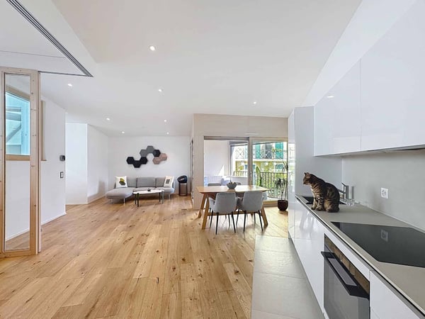 2.5 pièces Style Loft avec Loggia - Ultra Centré 4